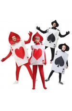 Alice in Wonderland Spades  Ace of Heart Card Costume