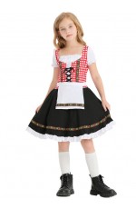 Girls Oktoberfest Beer Maid Kids Costume