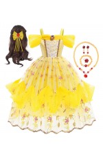 Classic Beauty and the Beast Belle Costume + Accessory