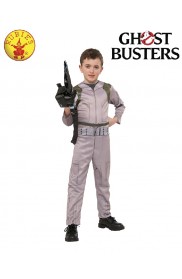 Kids Ghostbusters Ghost Busters Jumpsuit 80s Child Costume