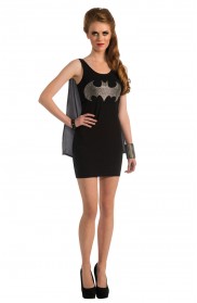 Batgirl & Batman Costumes - Ladies Halloween Rubie's Gotham Batgirl Bat girl Fancy Dress Costume Outfits