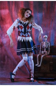 zombie school girl costumes lb2107