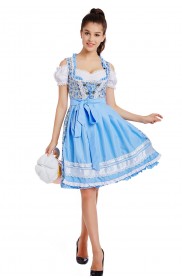 Adult Bavarian Beer Maid Costume front lh330