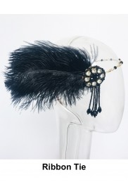 1920s Vintage Bridal Headband lx0257