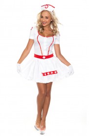 Nurse Costumes - Ladies Nurse Uniform Doctor Medical Fancy Dress Up Hens Party Costume Outfit