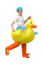 Yellow Duck Carry Me Inflatable Costume tt2066