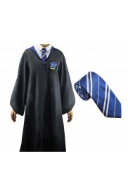 Boys Girls Harry Potter Kids Robe Tie Costume Cosplay Ravenclaw 