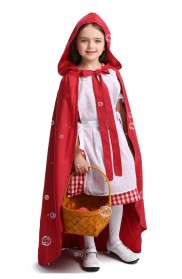 Girls Deluxe Little Red Riding Hood Costume Disney Theme