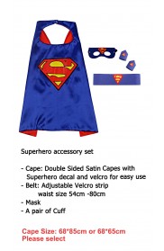 Superman Cape & Mask Costume set