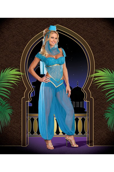 Genie Costumes - Halloween Costumes : Blue