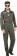 Retro Men Aviator Pilot Costume Top Gun 1980s 80s Military Costume