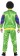 Mens 80s Height Of Fashion Green Shell Suit Tracksuit Costume