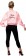 Ladies 50's 1950's Grease Pink Lady Satin Jacket Costume cs28385_1