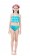 Girls Mermaid Swimmable Swimsuit Costume tt2030