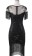 Black 1920s Flapper Fashion Dress 