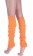 Orange Coobey Ladies 80s Tutu Skirt Fishnet Gloves Leg Warmers Necklace