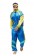Blue Mens 1980s Shell Suit Tracksuit