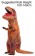Child T-Rex Jurassic World Park Blow up Dinosaur Inflatable Costume