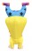 handstand clown carry me inflatable costume back tt2036
