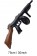 75cm Inflatable Tommy Gun Gangster Gatsby 20s Fancy Dress Costume Accessory