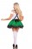 Girls Oktoberfest Beer Maid Green Costume back lg204green