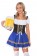 Oktoberfest Beer Maid Vintage Costume lh301b