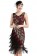 womens 1920 gatsby costume front lx1051r