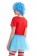 Women Dr Seuss Thing 1 and Thing 2 Costume Set back pp1010+pp1013+lx3015-1+lx3016-1