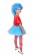 Kids Dr Seuss Cat In The Hat Thing Costume with tutu PP1011
