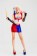 Supervillain Harley Quinn Harlequin Suicide Squad Costume side tt3127