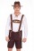 Mens Lederhosen embroidery Costume front NO HAT lh202NOHAT