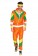 orange 80s aerobics costumes lh237orange