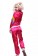 Pink 80s Retro Neon Tracksuit Height Of Fashion Costume
