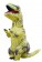 Yellow Child T-Rex Blow up Dinosaur Inflatable Costume FRONT