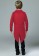Red Kids Tailcoat Magician With Top Hat