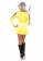 Sports Costumes - Yellow Sexy Miss Indy Super Car Racer Racing Sport Driver Super Car Grid Girl Fancy Costume Outfit 