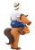 Horse carry me inflatable costume
