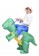Dinosaur t-rex carry me inflatable costume tt2017-1b