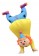 handstand clown carry me inflatable costume front tt2036