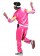 Mens Pink Shell Suit Tracksuit back