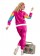 80s Shell Suits Hot Pink Tracksuit Women 