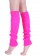 Pink 80s Neon Fishnet Gloves Leg Warmers Costume Accessory Set