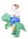 Dinosaur t-rex carry me inflatable costume tt2017-1