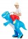 Adult Blue Dinosaur t-rex carry me inflatable costume tt2023-1
