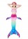 Girls Mermaid Costume Tail Swimsuit Cute Bikini Set