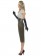 Army and FBI Cosutmes - Smiffys Adult 50s 40s Female WW2 Army Pin Up Spice Darling Costume Wartime Outfit Fancy Dress