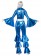 1950s, 60s, 70s & 80s Costumes Australia - Licensed 1970s 70s 1980s 80s Dancing Dream Disco Queen Blue Lame Costume Adult Fancy Dress Pop Abba Tribute Retro Outfits Catsuit Lace Up Jumpsuit 