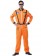 Mens Spaceman orange Costume front view lp1066orange