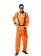Mens Spaceman orange Costume front lp1066orange