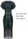 Dark Green Ladies 1920s Flapper Dress Costumes